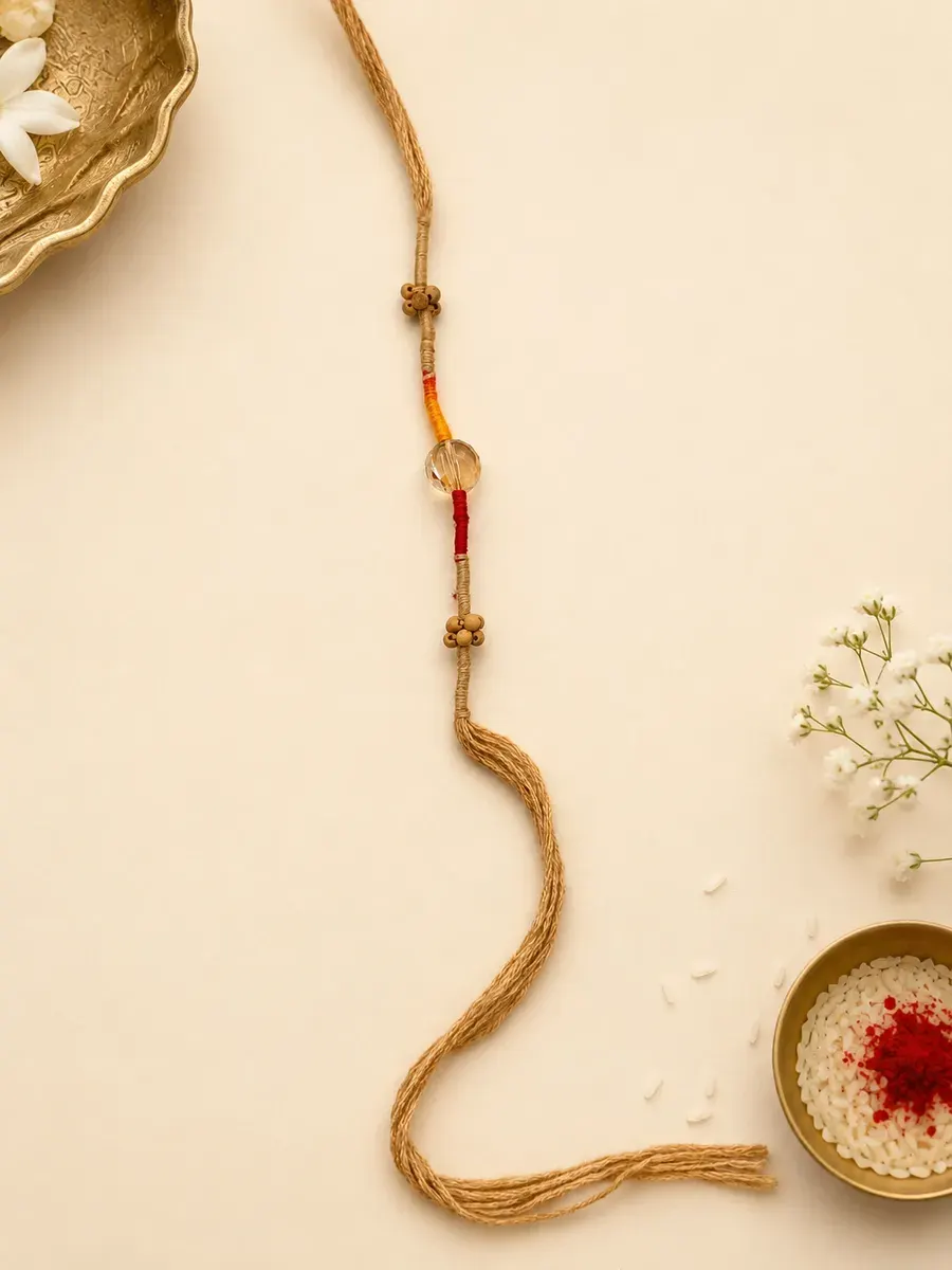 Golden Aura Crystal Rakh