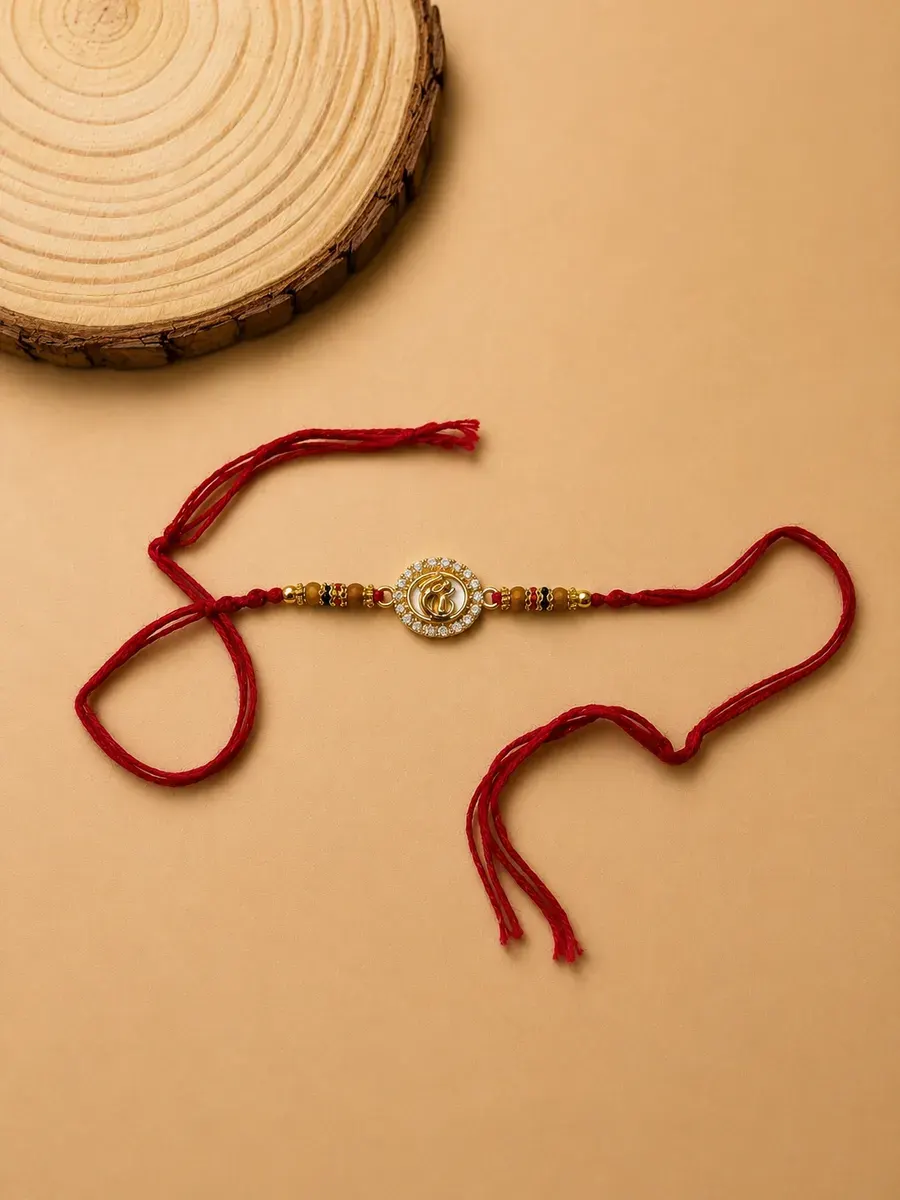Ganesh Blessing AD Rakhi