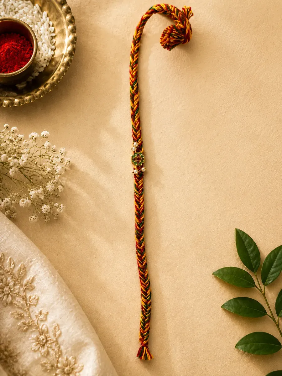 Classic Multicolor Thread Rakhi