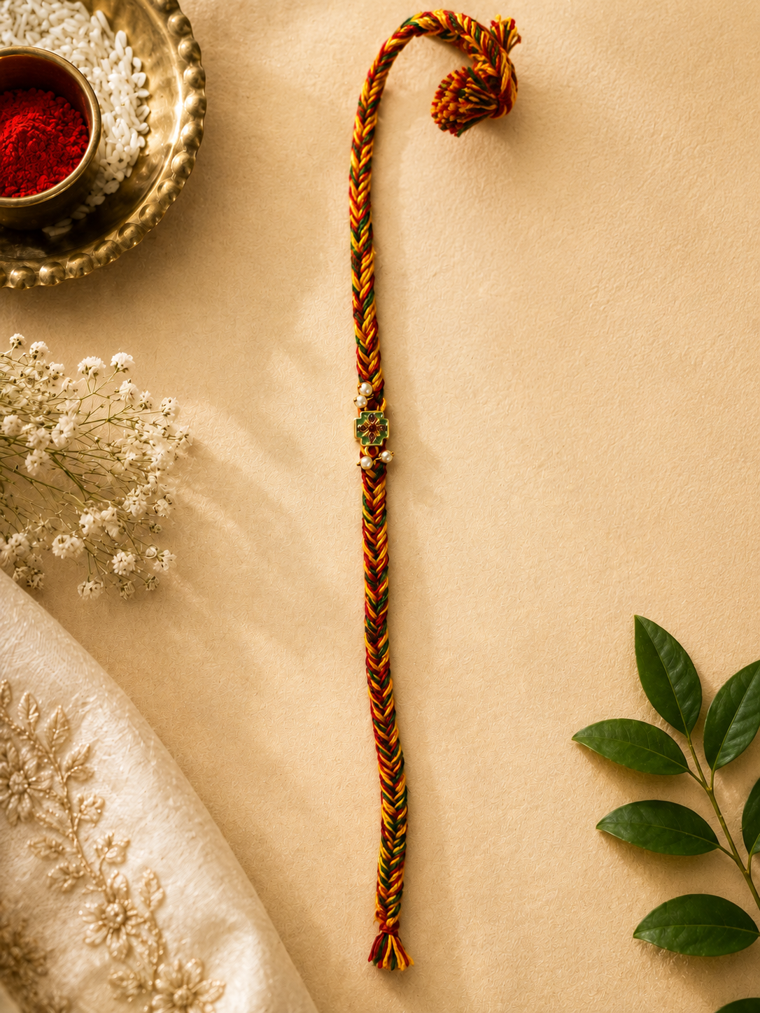 Classic Multicolor Thread Rakhi