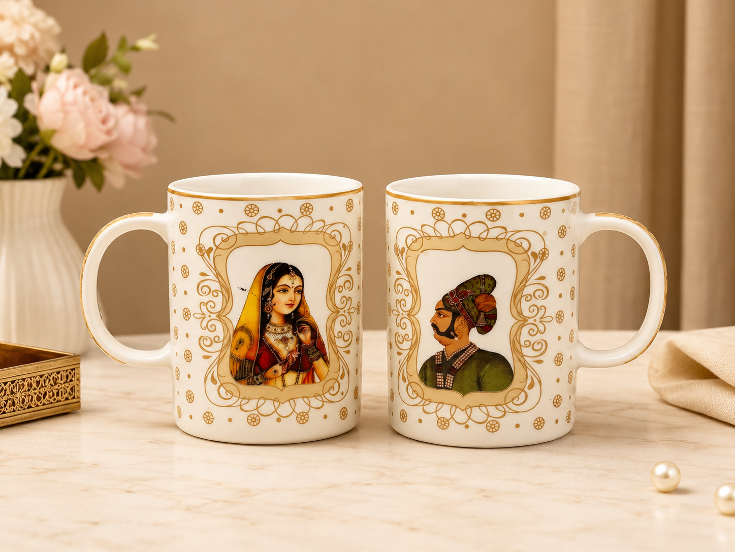 Royal Heritage Ceramic Mug Set